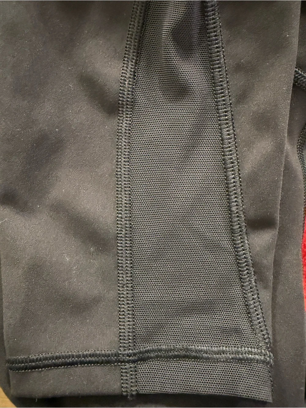 Lululemon Mesh Panel High-Rise Leggings Black Size 6
